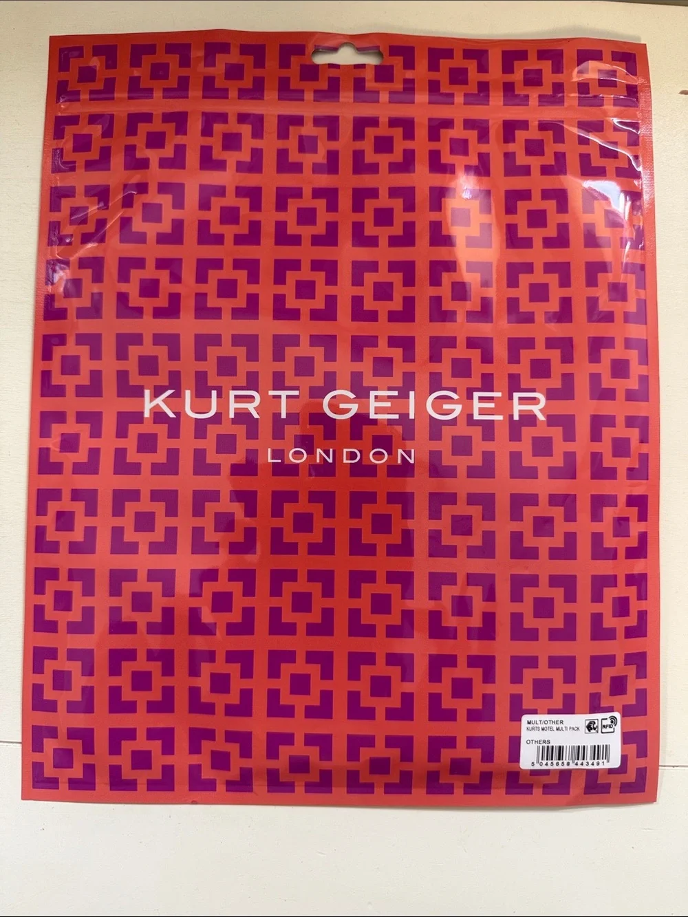 Kurt Geiger Pink Flamingo Party Sticker Set